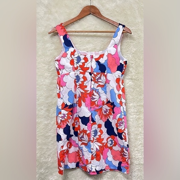 Modcloth x Barbie Retro Repercussions Babydoll Dress in Barbie Cloud Floral - Picture 5 of 10